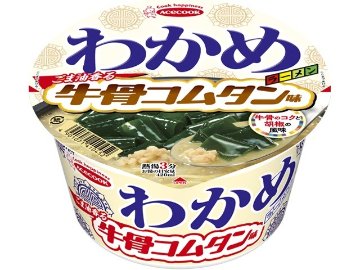 エース わかめラーメン 牛骨コムタン味 ×12 【全国送料無料】(一部地域別途) ,12個のまとめ買いの画像