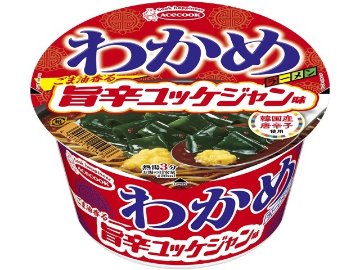 エース わかめラーメン 旨辛ユッケジャン味 ×12 【全国送料無料】(一部地域別途) ,12個のまとめ買いの画像