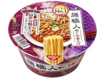 日清 麺職人 鴨だし中華そば ×12 【全国送料無料】(一部地域別途) ,12個のまとめ買いの画像