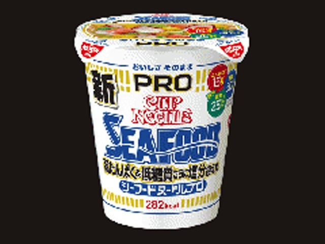 日清 カップヌードルＰＲＯ シーフード  ×12 【全国送料無料】(一部地域別途)の画像