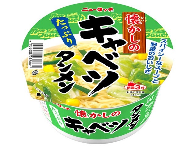 ニュータッチ 懐かしのキャベツタンメン  ×12 【全国送料無料】(一部地域別途)の画像