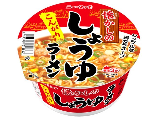 ニュータッチ 懐かしのしょうゆラーメン  ×12 【全国送料無料】(一部地域別途)の画像