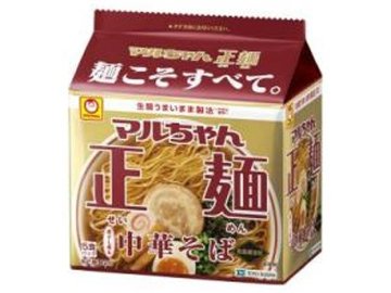 マルちゃん 正麺 中華そば和風醤油５食パック  ×6 【全国送料無料】(一部地域別途)の画像