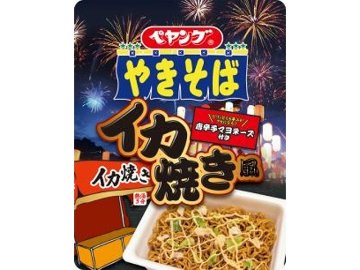 ペヤング イカ焼き風やきそば唐辛子マヨネーズ付き ×36 【全国送料無料】(一部地域別途)の画像