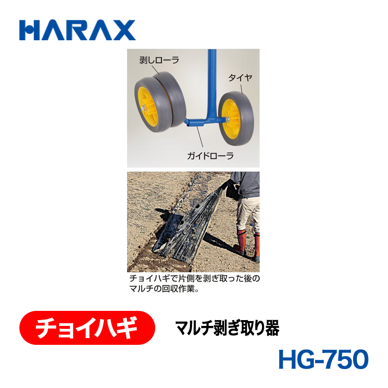 HARAX（ハラックス） チョイハギ HG-750  マルチ剥ぎ取り器 剥しローラx2本の画像