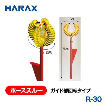 HARAX（ハラックス） ホーススルー R-30  ガイド部回転タイプの画像