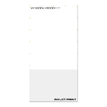 【おためシート】現場シート 建築シート イメージシート 防炎シート2類　出力縫製　W1800×H3600mm 450Pの画像