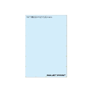 現場シート 建築シート イメージシート 防炎メッシュシート1類　出力縫製　W1800×H2700mm 450Pの画像