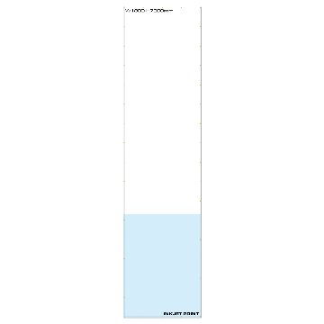 現場シート 建築シート イメージシート 防炎メッシュシート1類　出力縫製　W1800×H7200mm 450Pの画像
