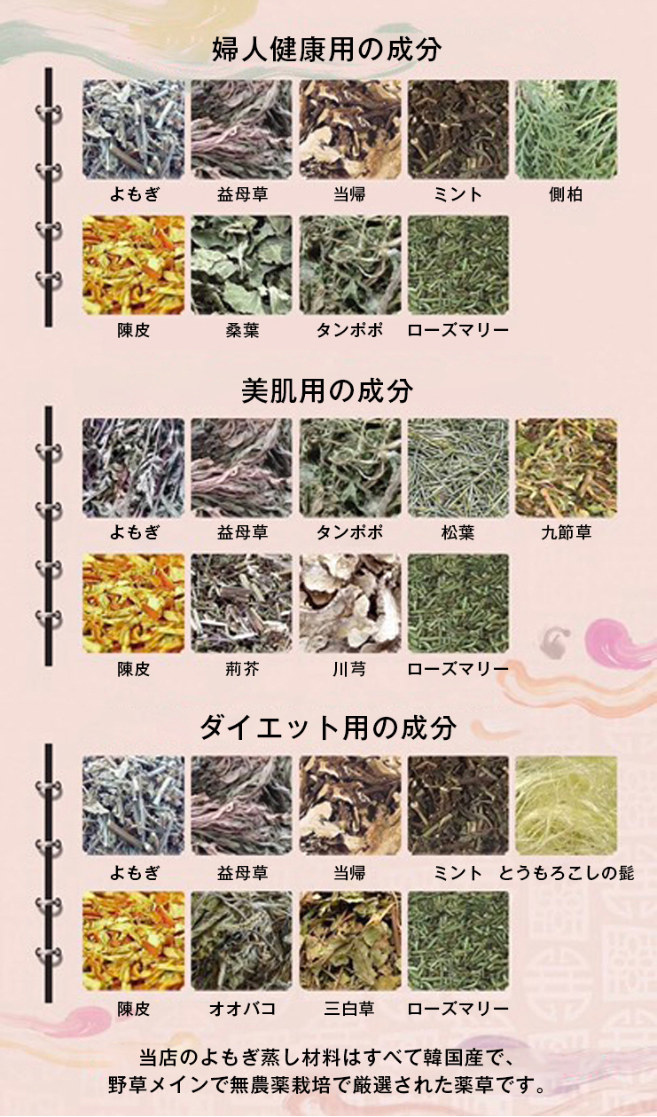 ★送料込み★ よもぎ蒸し材料【ダイエット用】無農薬栽培-3年熟成よもぎ【60g✖️10袋】オーガニックの画像