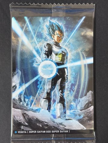 【未開封】ベジータ 4-12 R <ウエハースカード><ドラゴンボール>の画像