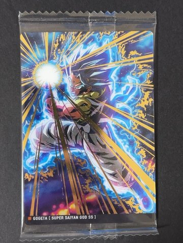 【未開封】ゴジータ 1-08 SR <ウエハースカード><ドラゴンボール>の画像
