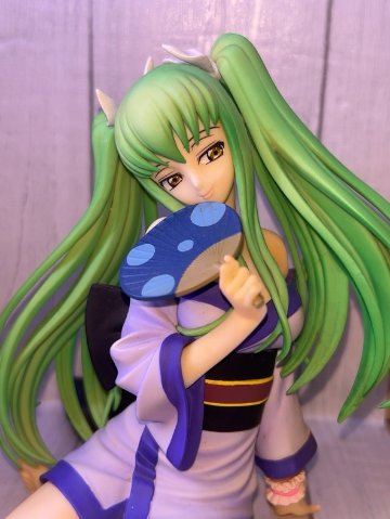 C.C. （浴衣ver） コードギアス SQフィギュア  <フィギュア>の画像