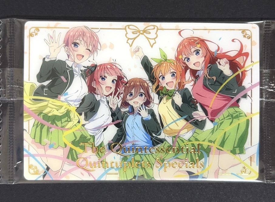 【未開封】 五等分の花嫁 集合19（金箔押し）<食玩カード>の画像