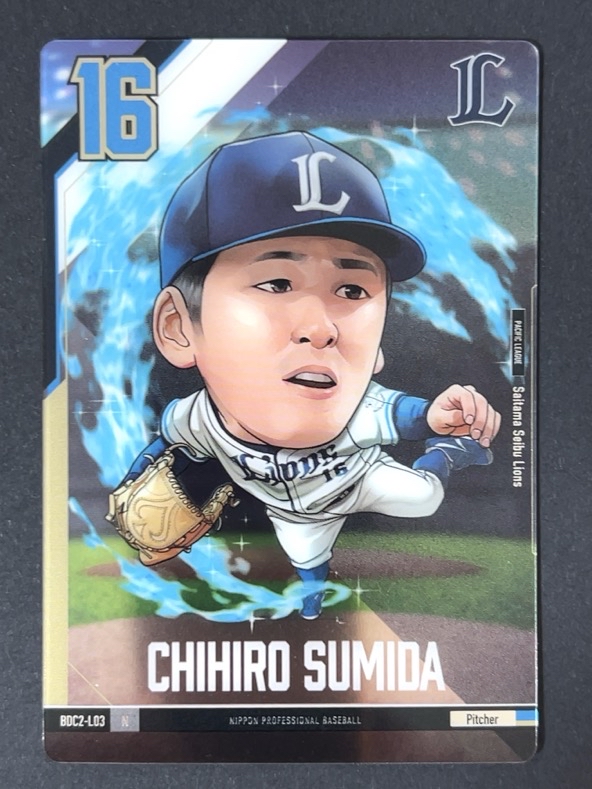 隅田知一郎 N BDC2-L03 <プロ野球デフォルメカードコレクション>の画像