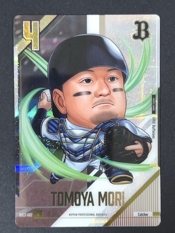 森友哉 R BDC2-O02 <プロ野球デフォルメカードコレクション>の画像