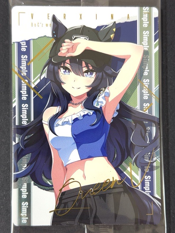 【未開封】Queen V キャラクターカード W9-23 <ウエハースカード><ウマ娘>の画像