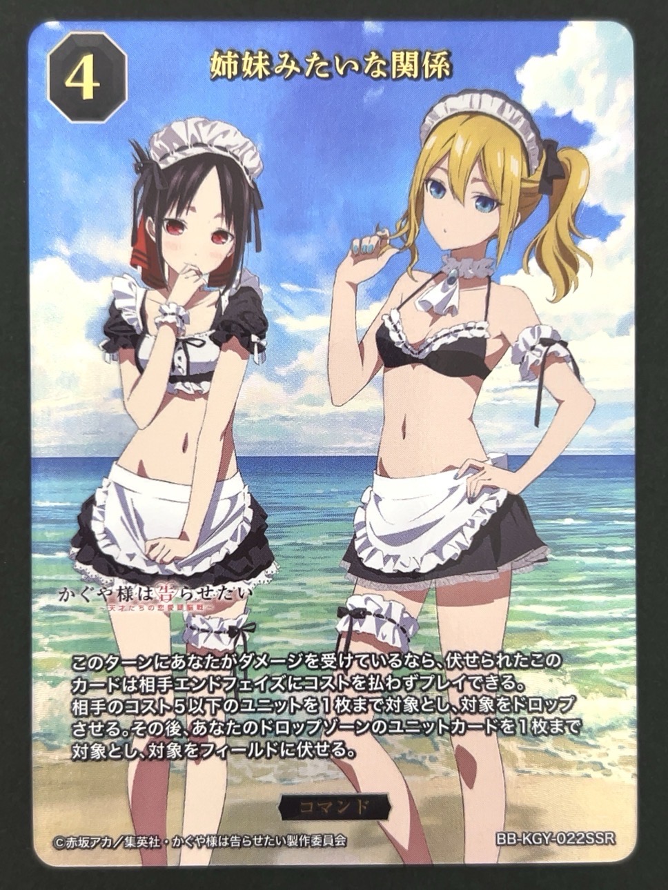 姉妹みたいな関係 SSR BB-KGY-022 <ビルディバイド>の画像