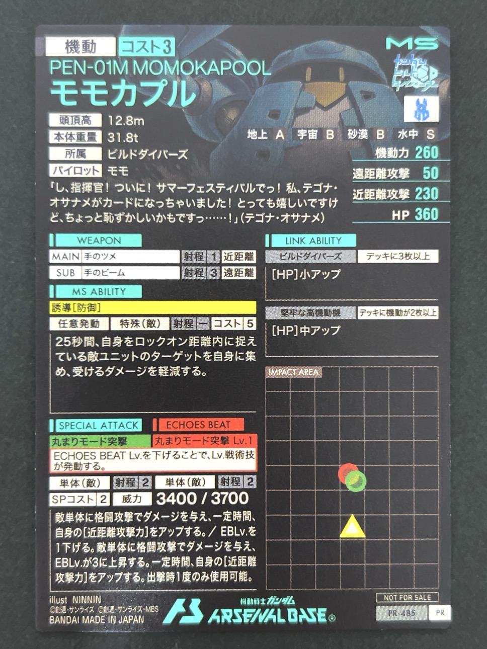 モモカプル PR-485 <アーセナルベース>の画像