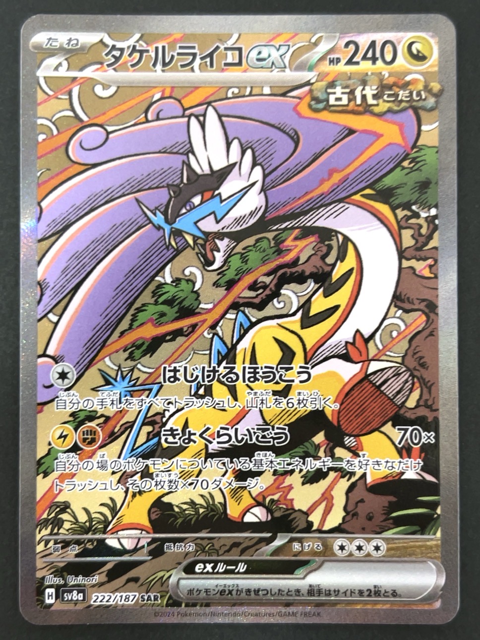 タケルライコ SAR SV8a <ポケモンカードゲーム>の画像