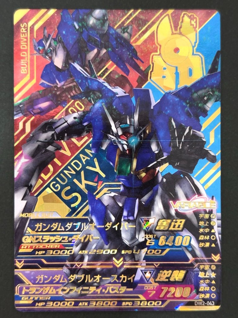 ガンダムダブルオーダイバー P DW2-043 <ガンダムトライエイジ>の画像