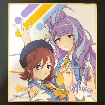 マクロスΔ カナメバッカニア＆三雲ギンヌメール 色紙ART <色紙ART>の画像