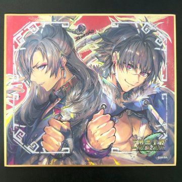三国志大戦 周瑜&孫策 ミニ色紙（グッズキャンペーン） <色紙ART>の画像