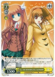 Krw限(2)黄 Key 10th MEMORIAL FES. ちはや&amp;あゆ(PR)(W102-P03)の画像