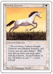 白(3ED)Pearled Unicorn画像