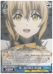 GBS(1)青 精一杯の助力 受付嬢(R)(S63-073)の画像