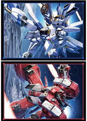 ぱる家 アルトアイゼン&amp;ヴァイスリッター スリーブセット(イラスト:アマサキ)の画像