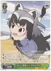 KMN(1)緑 うー!がおー! アライグマ(R)(W51-044)の画像