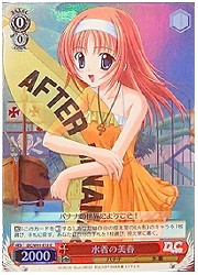 DCE(1)赤　水着の美春(ホイル)(W01-E12)の画像