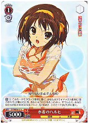 SYE1赤　水着のハルヒ(C)(WE09-17)の画像