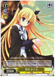 DCE(3)黄　芳乃さくら(ホイル)(WE08-64)の画像