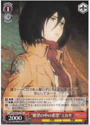 AOTTD赤 ‘絶望の中の希望’ミカサ(TD)(S35-T17)の画像