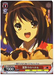 SYE1赤　夏祭りのハルヒ(ホイル)(WE09-18)の画像