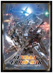 オフィシャルスリーブ　ガンダムクロスウォー　ミニサイズ60枚の画像