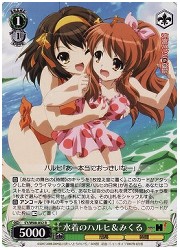 SY(1)緑　水着のハルヒ&amp;みくる(R)(W08-032)の画像