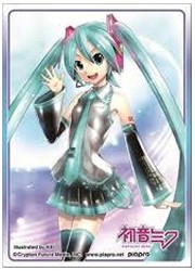 きゃらスリーブ　初音ミクの画像