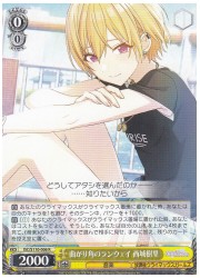 ISC(2)黄 曲がり角のランウェイ 西城樹里(R)(S110-006)の画像