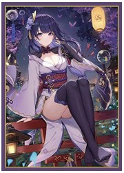 Eatos　原神　雷電将軍　スリーブ　(イラスト:絆)の画像