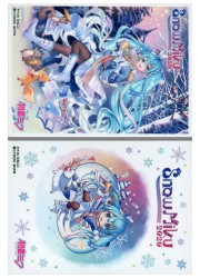 キャラクタースリーブ　雪ミク2020(A)の画像