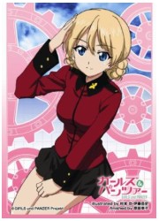 きゃらスリーブ　ガールズ&amp;パンツァー　ダージリンの画像