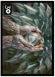 MTG 30周年 アートスリーブコレクション オパールのモックス(80枚)の画像
