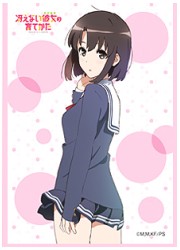 きゃらスリーブ　冴えカノ　加藤恵の画像