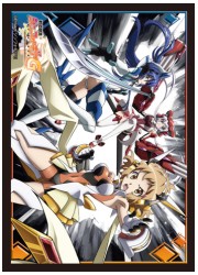 ブシロードスリーブ しろくろフェスタ販売　シンフォギアG「響&amp;翼&amp;クリス」の画像