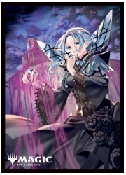 MTG プレイヤーズカードスリーブ　エルドレインの森《穢れた結合》　80枚の画像