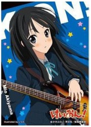 きゃらスリーブ　けいおん！　秋山澪の画像