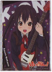 きゃらスリーブ　けいおん！　中野梓の画像